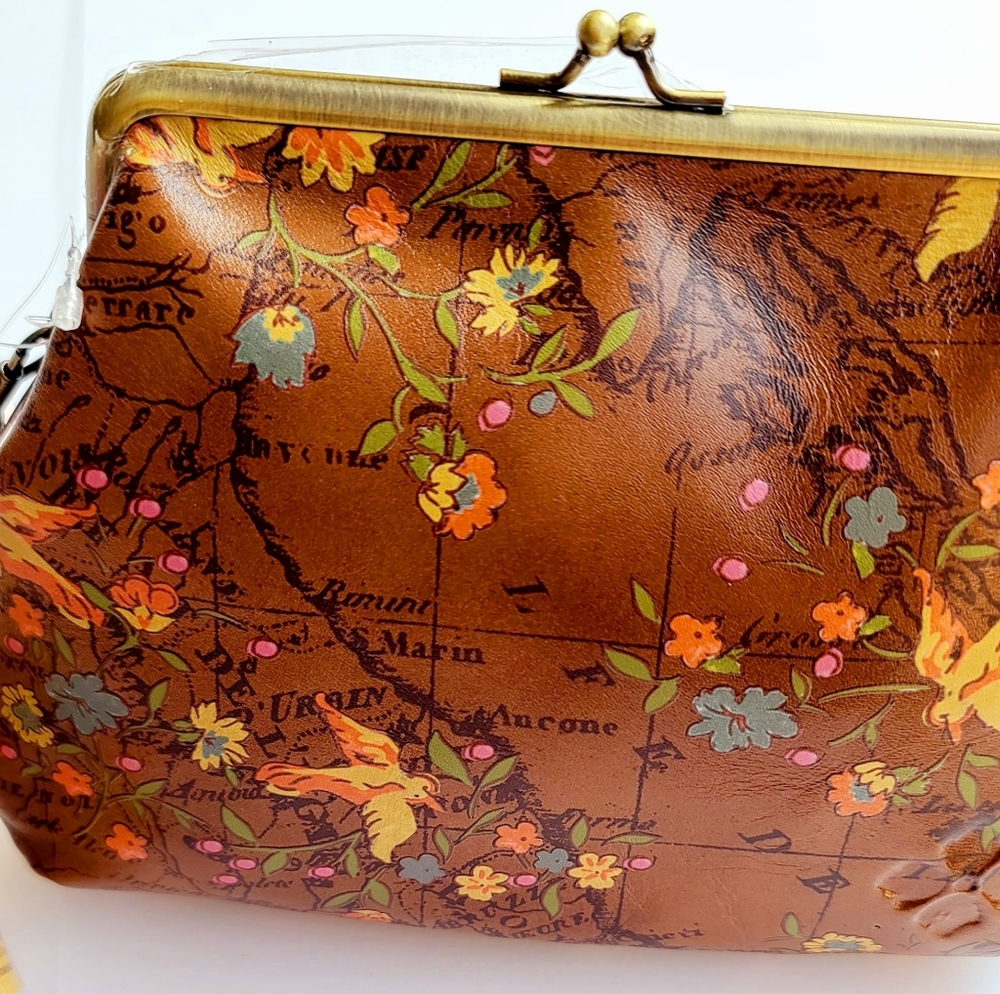 Patricia  Nash Heritage Floral Map Collection Bors